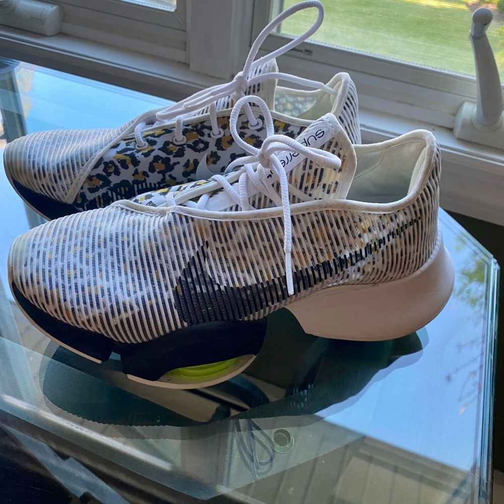 Nike White and Black Athletic Shoes